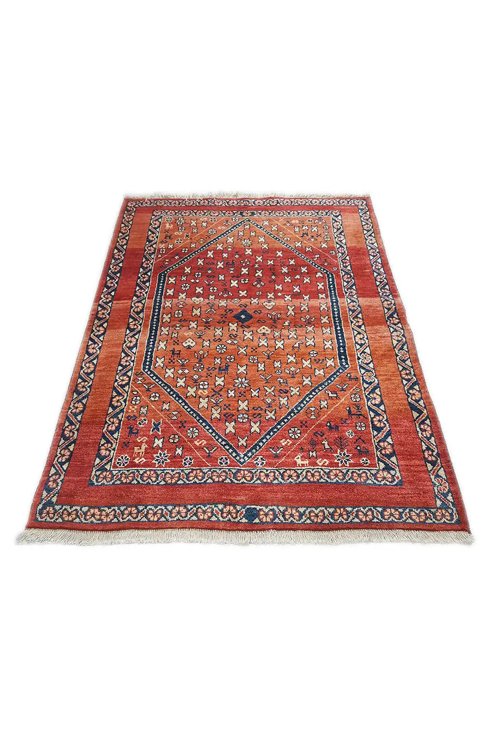 Yalameh Kooh Sabz Teppich - 11634 (150x103 cm) - Premium Teppich from German Carpet Shop - Just €390! Shop now at German Carpet Shop