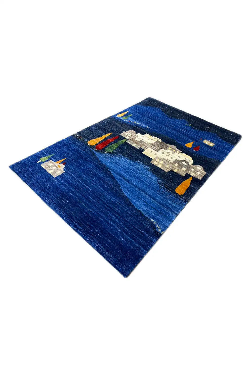 Gabbeh - (121x77 cm) - Premium Gabbeh from German Carpet Shop - Just €600! Shop now at German Carpet Shop