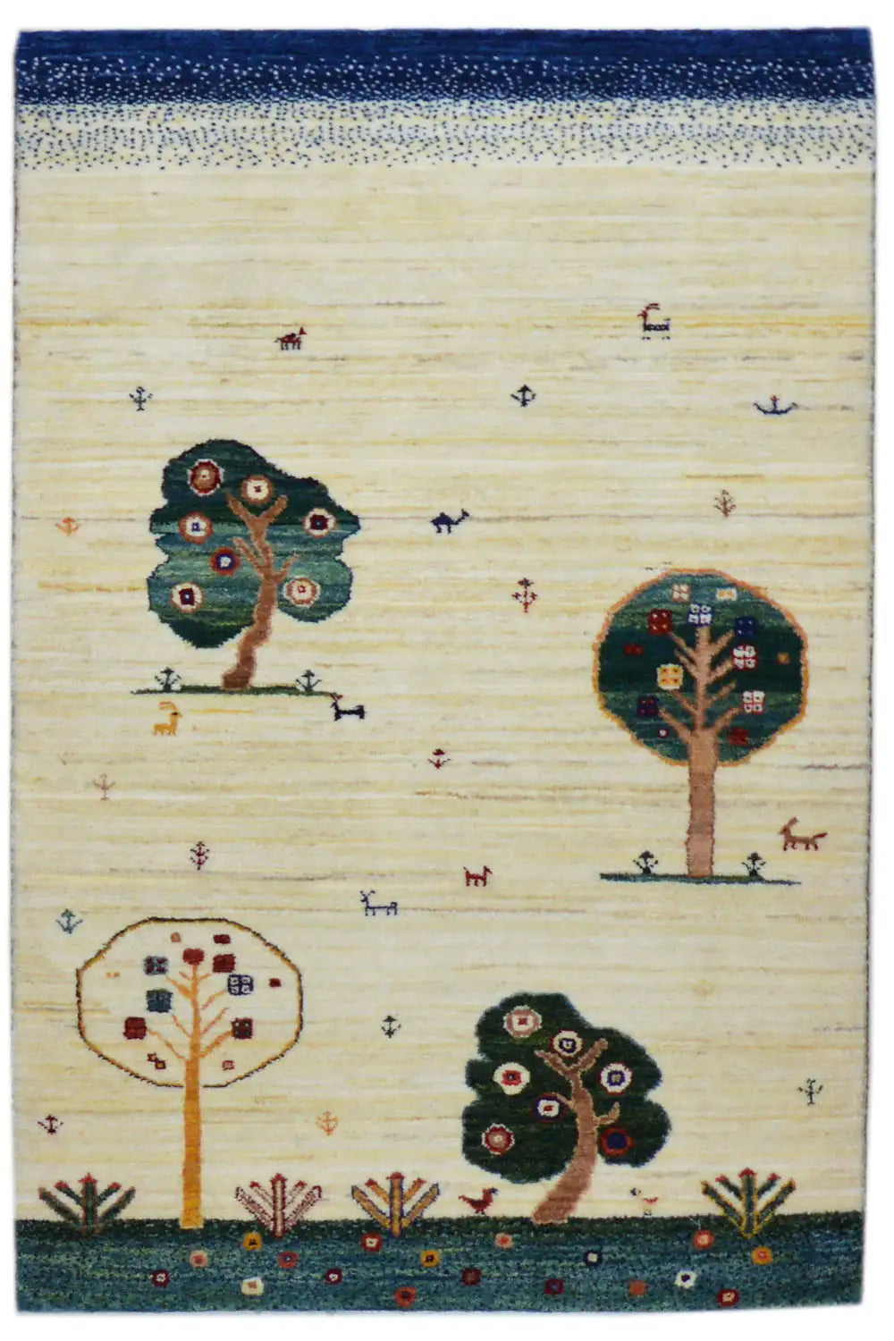 Gabbeh - (117x77 cm) - Premium Gabbeh from German Carpet Shop - Just €600! Shop now at German Carpet Shop