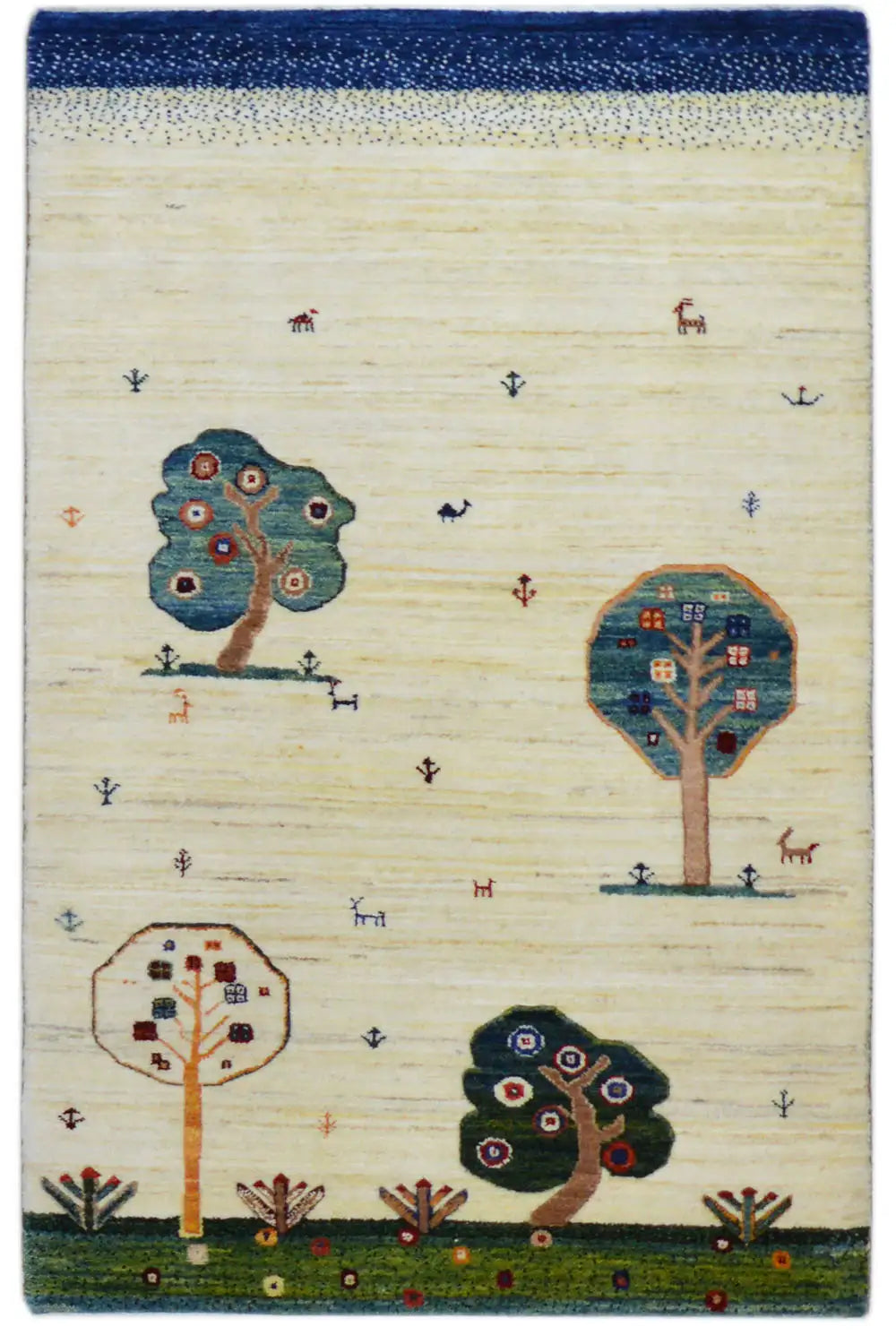 Gabbeh - (122x76 cm) - Premium Gabbeh from German Carpet Shop - Just €600! Shop now at German Carpet Shop