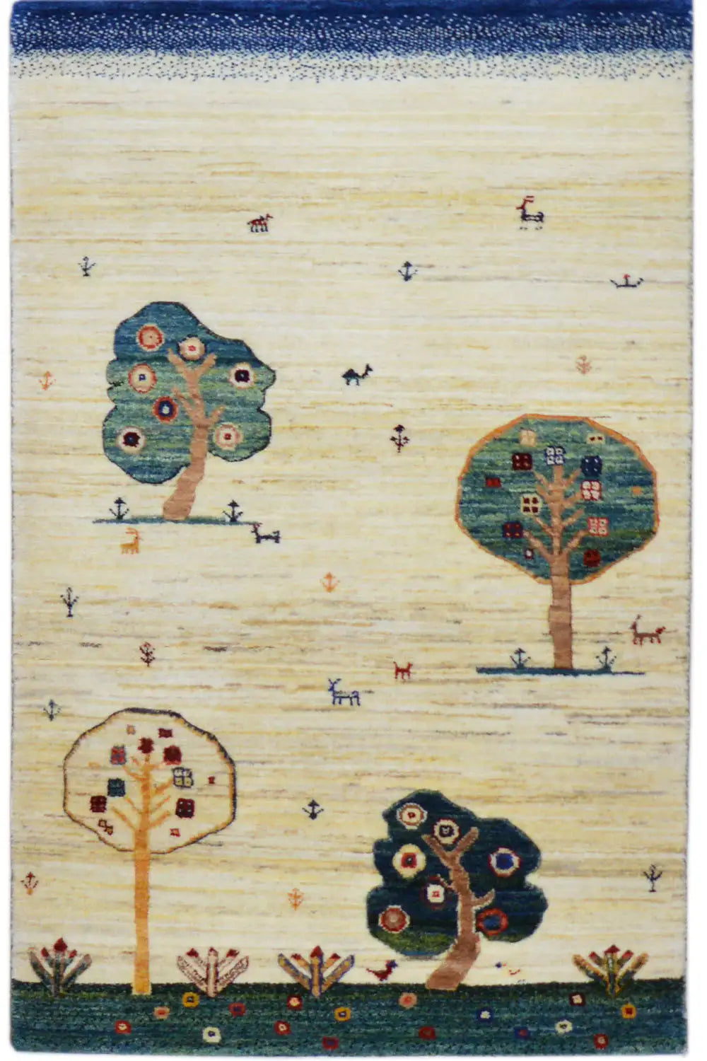 Gabbeh - (119x75 cm) - Premium Gabbeh from German Carpet Shop - Just €600! Shop now at German Carpet Shop