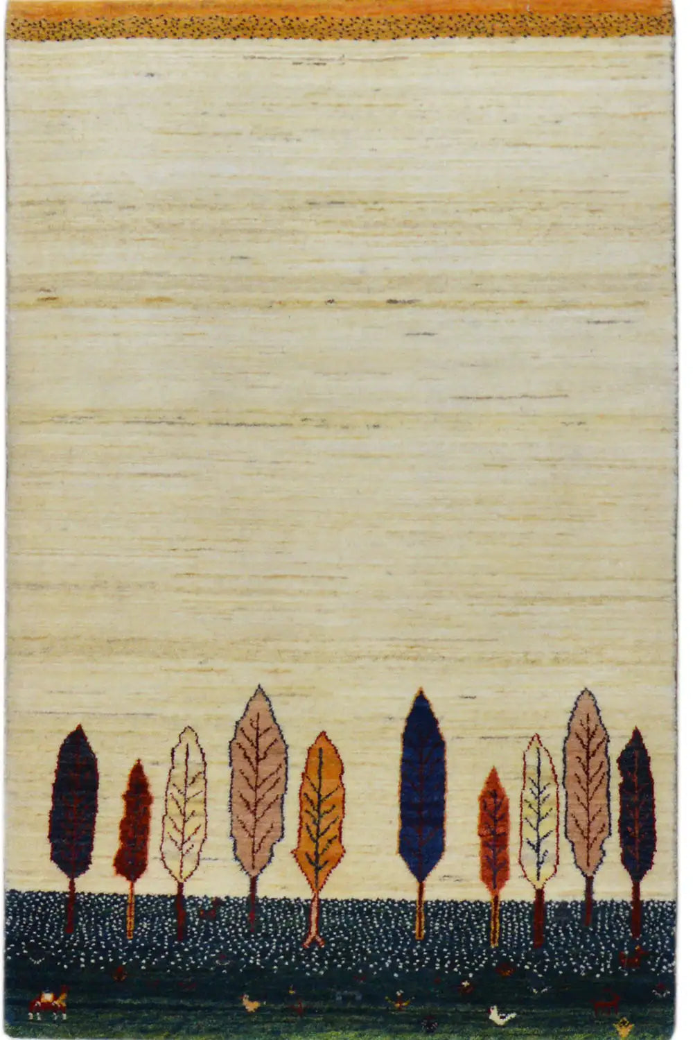 Gabbeh - (121x73 cm) - Premium Gabbeh from German Carpet Shop - Just €600! Shop now at German Carpet Shop