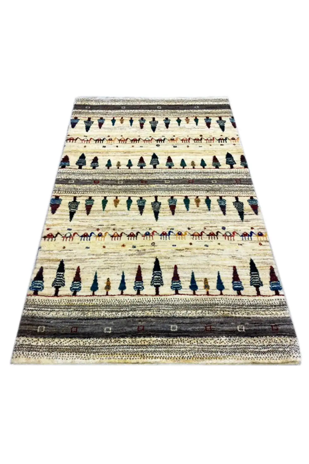 Gabbeh - (123x78 cm) - Premium Gabbeh from German Carpet Shop - Just €600! Shop now at German Carpet Shop