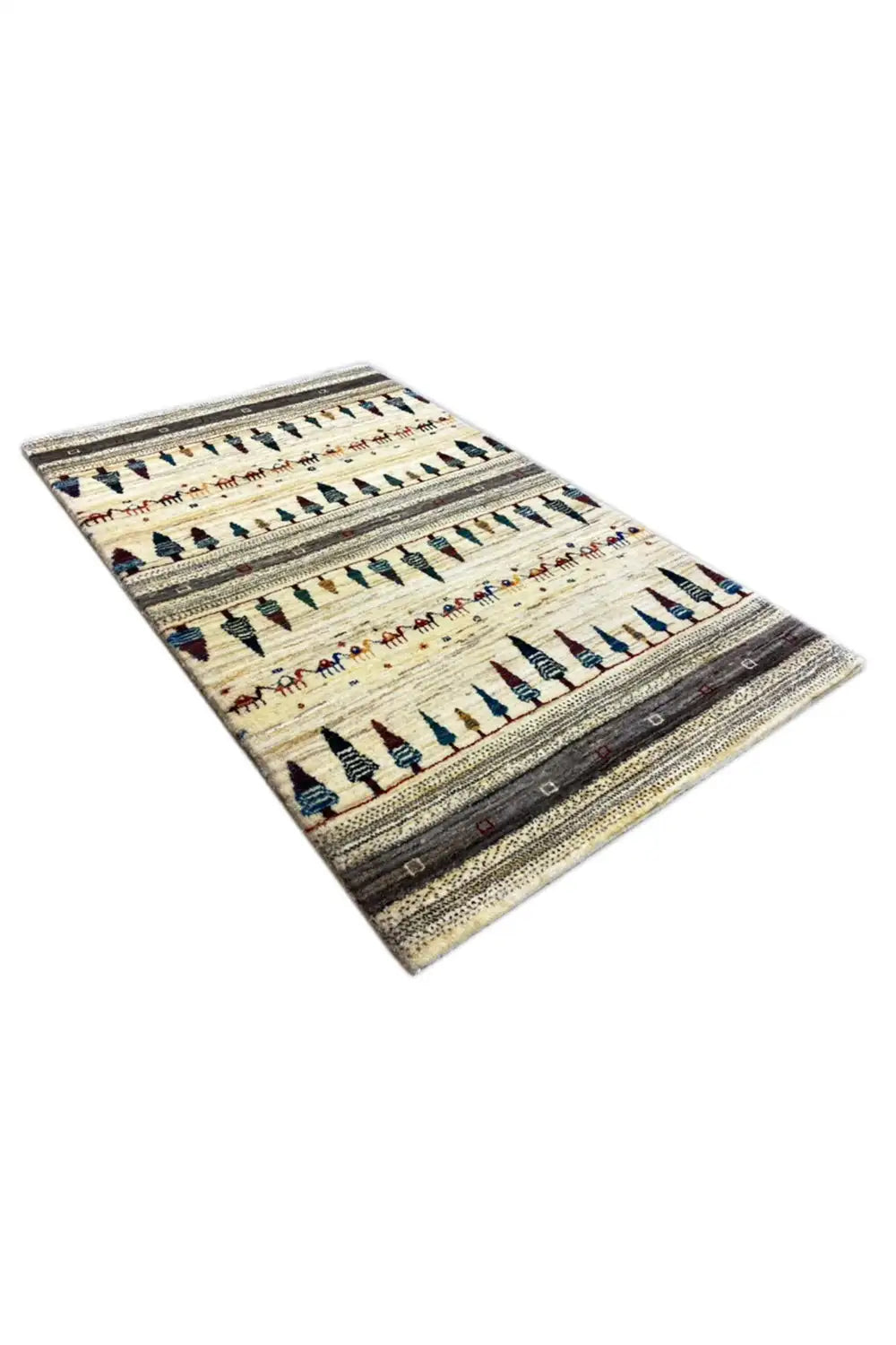 Gabbeh - (123x78 cm) - Premium Gabbeh from German Carpet Shop - Just €600! Shop now at German Carpet Shop