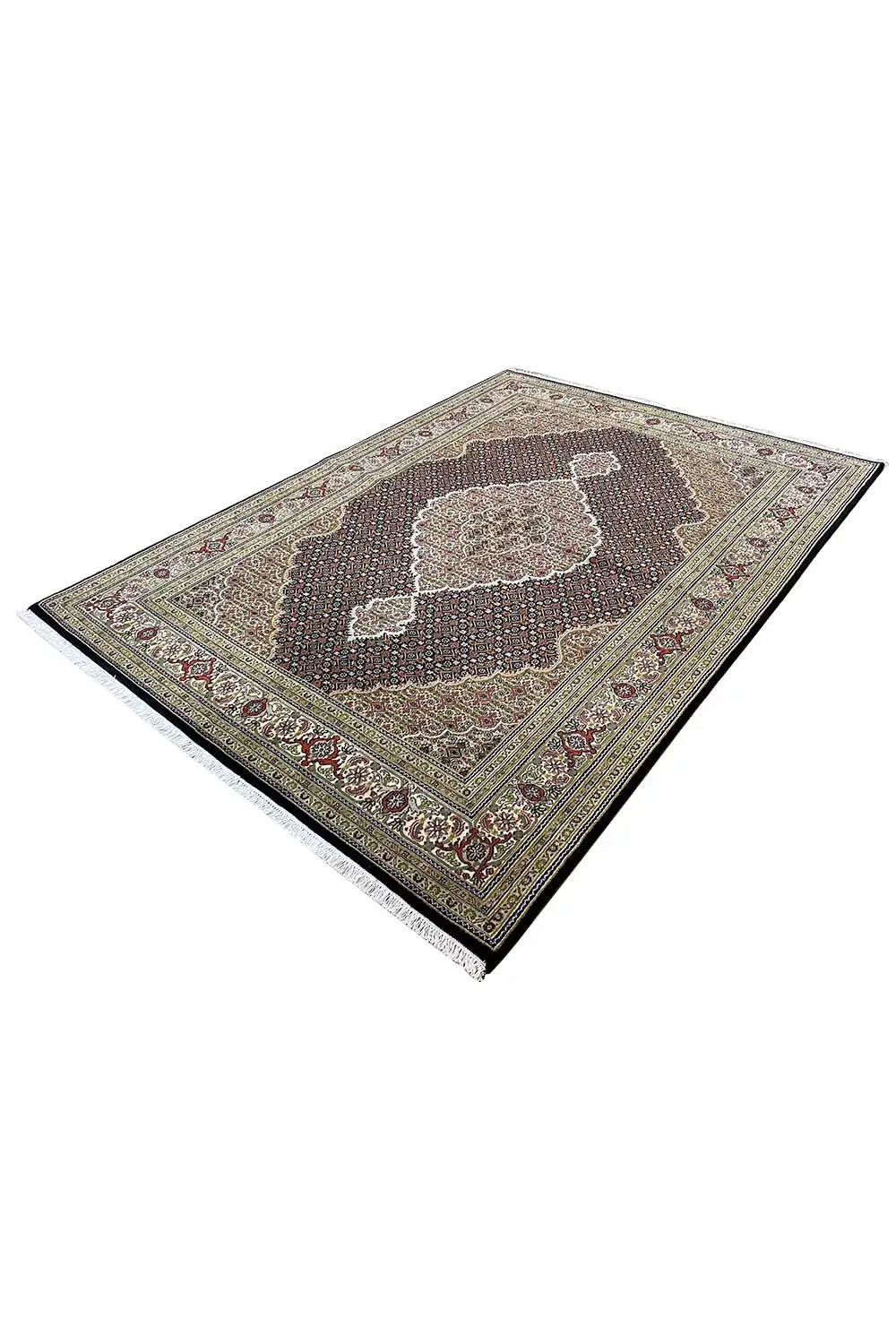 Indo Täbriz Teppich - 319385 (173x242 cm) - Premium Mahi from German Carpet Shop - Just €990! Shop now at German Carpet Shop