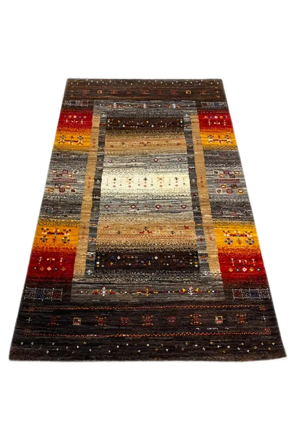 Gabbeh - (130x83 cm) - Premium Gabbeh from German Carpet Shop - Just €630! Shop now at German Carpet Shop