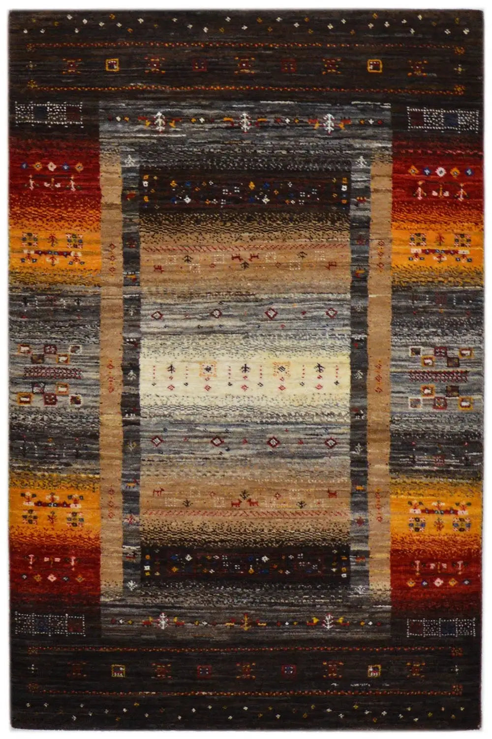 Gabbeh - (130x83 cm) - Premium Gabbeh from German Carpet Shop - Just €630! Shop now at German Carpet Shop