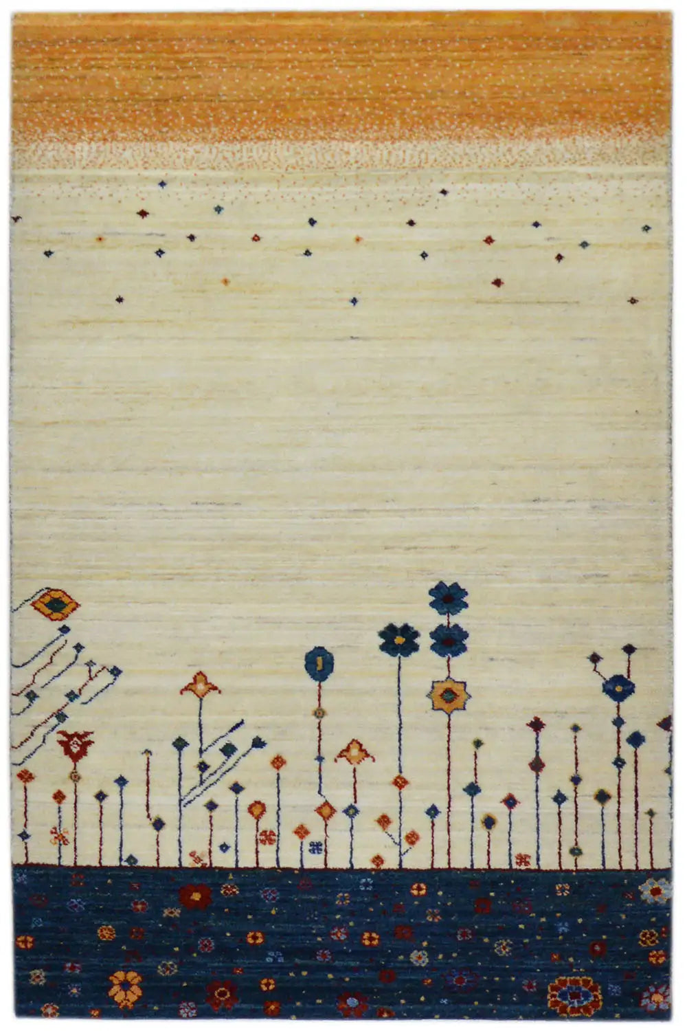 Gabbeh - 3153526915 (123x77 cm) - Premium Gabbeh from German Carpet Shop - Just €630! Shop now at German Carpet Shop