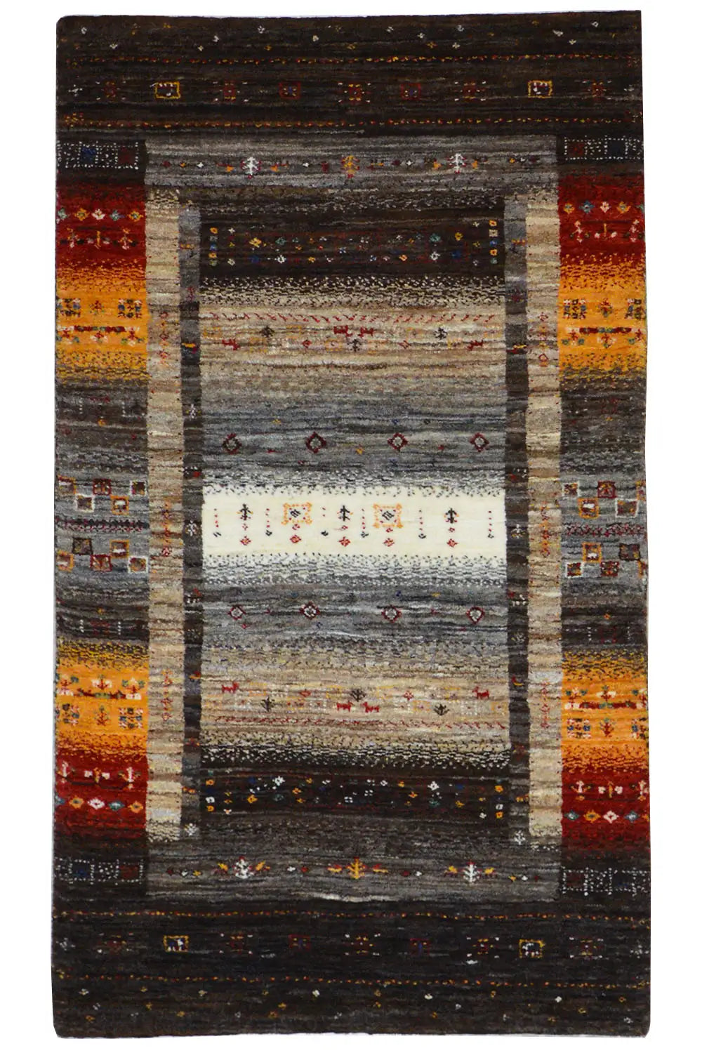 Gabbeh - (132x73 cm) - Premium Gabbeh from German Carpet Shop - Just €650! Shop now at German Carpet Shop