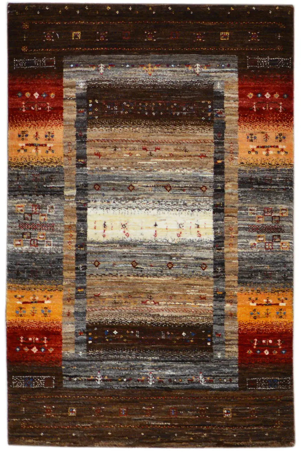 Gabbeh - (123x79 cm) - Premium Gabbeh from German Carpet Shop - Just €600! Shop now at German Carpet Shop