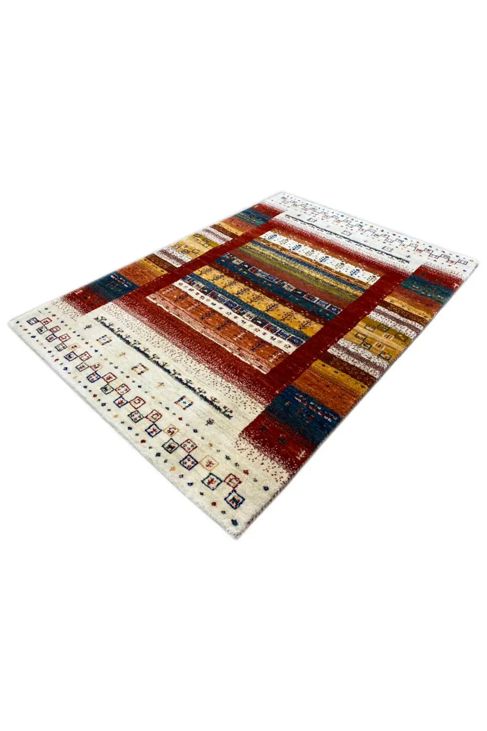 Gabbeh - (140x97 cm) - Premium Gabbeh from German Carpet Shop - Just €900! Shop now at German Carpet Shop