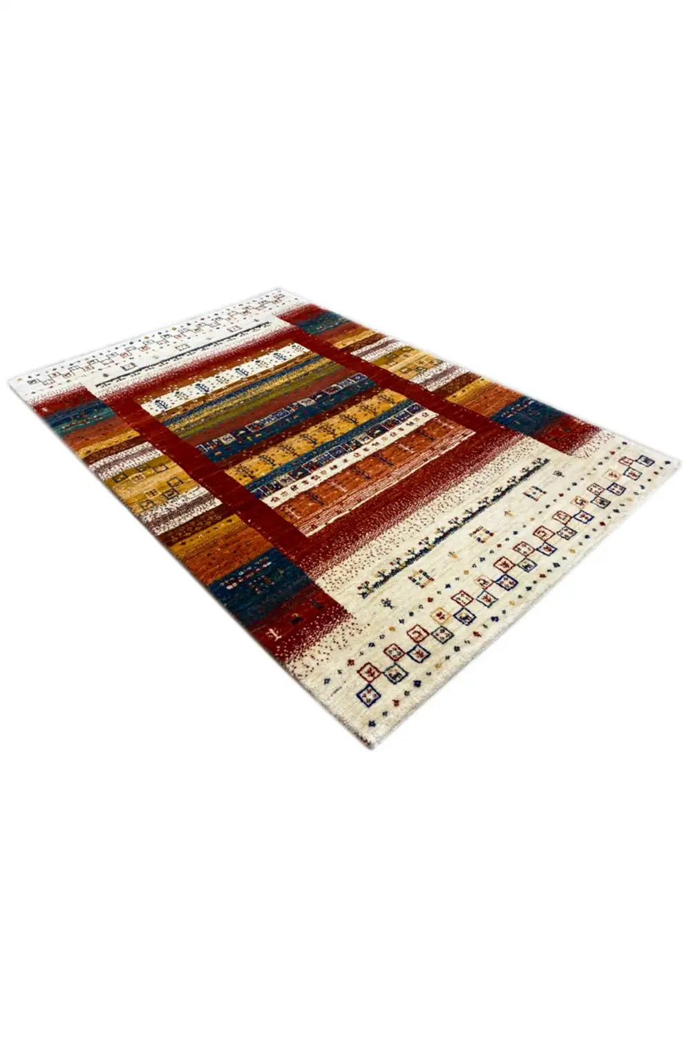 Gabbeh - (140x97 cm) - Premium Gabbeh from German Carpet Shop - Just €900! Shop now at German Carpet Shop