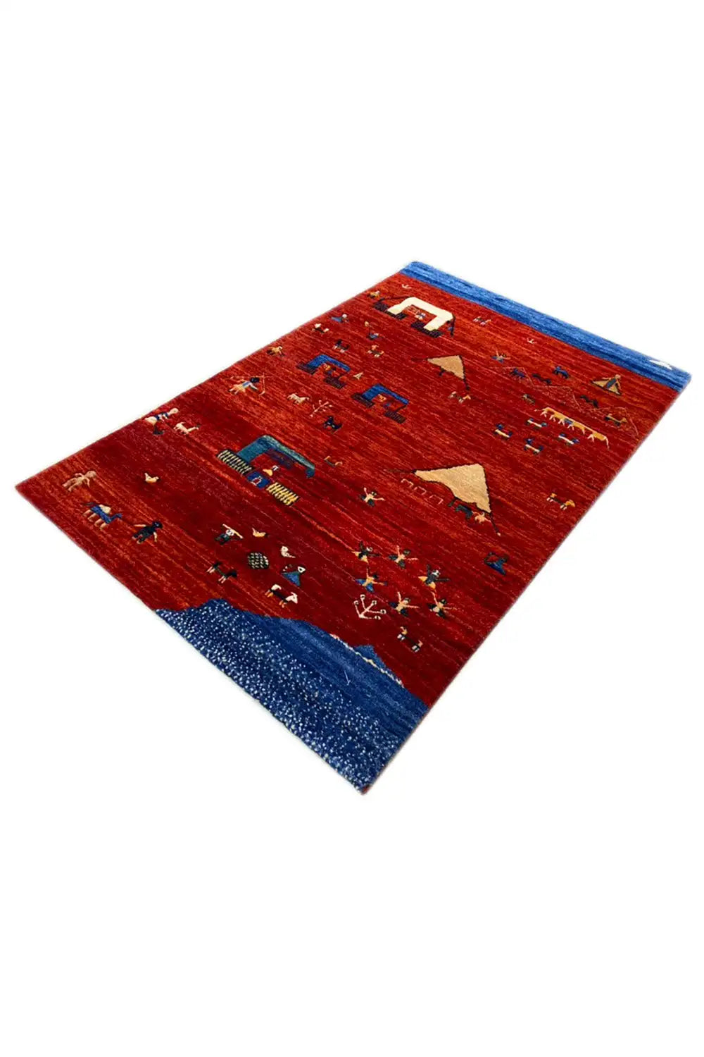 Gabbeh - 32954 - (119x75 cm) - Premium Gabbeh from German Carpet Shop - Just €600! Shop now at German Carpet Shop