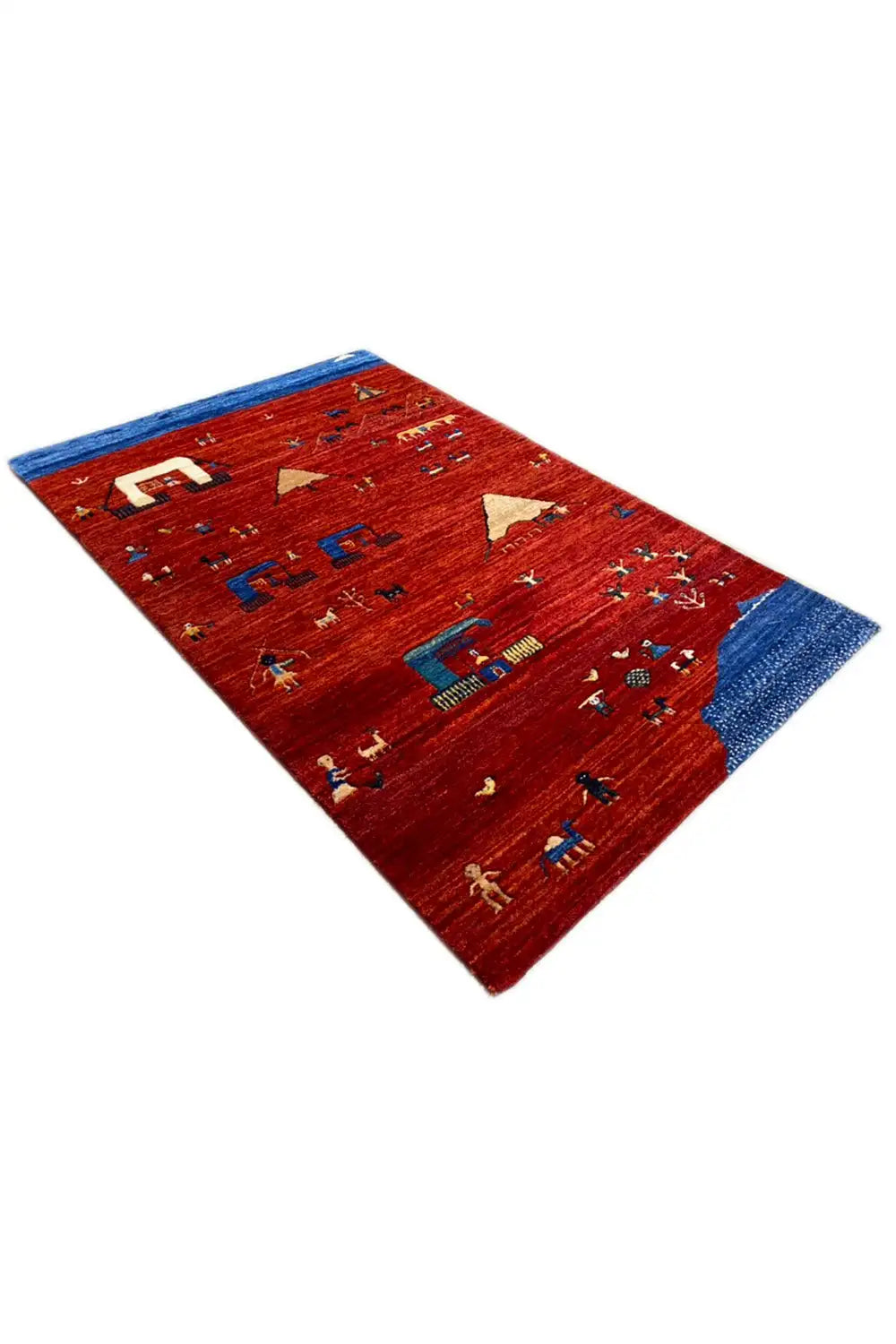 Gabbeh - 32954 - (119x75 cm) - Premium Gabbeh from German Carpet Shop - Just €600! Shop now at German Carpet Shop