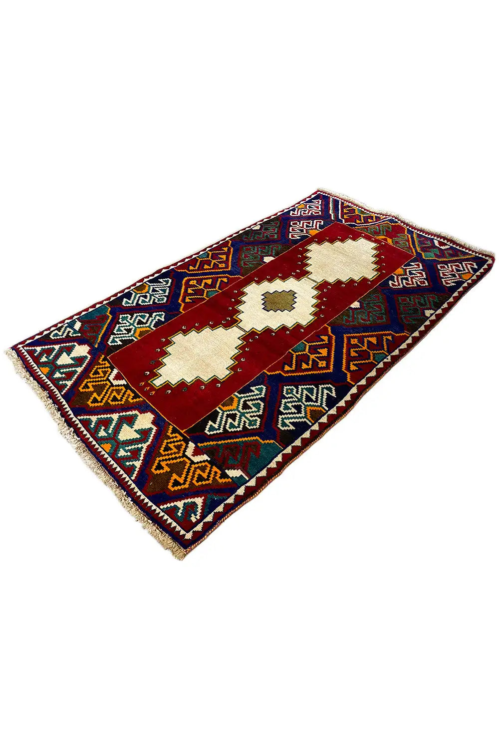 Löwen Gabbeh Teppich - 3498955814 (179x106 cm) - Premium Löwen Gabbeh from German Carpet Shop - Just €500! Shop now at German Carpet Shop