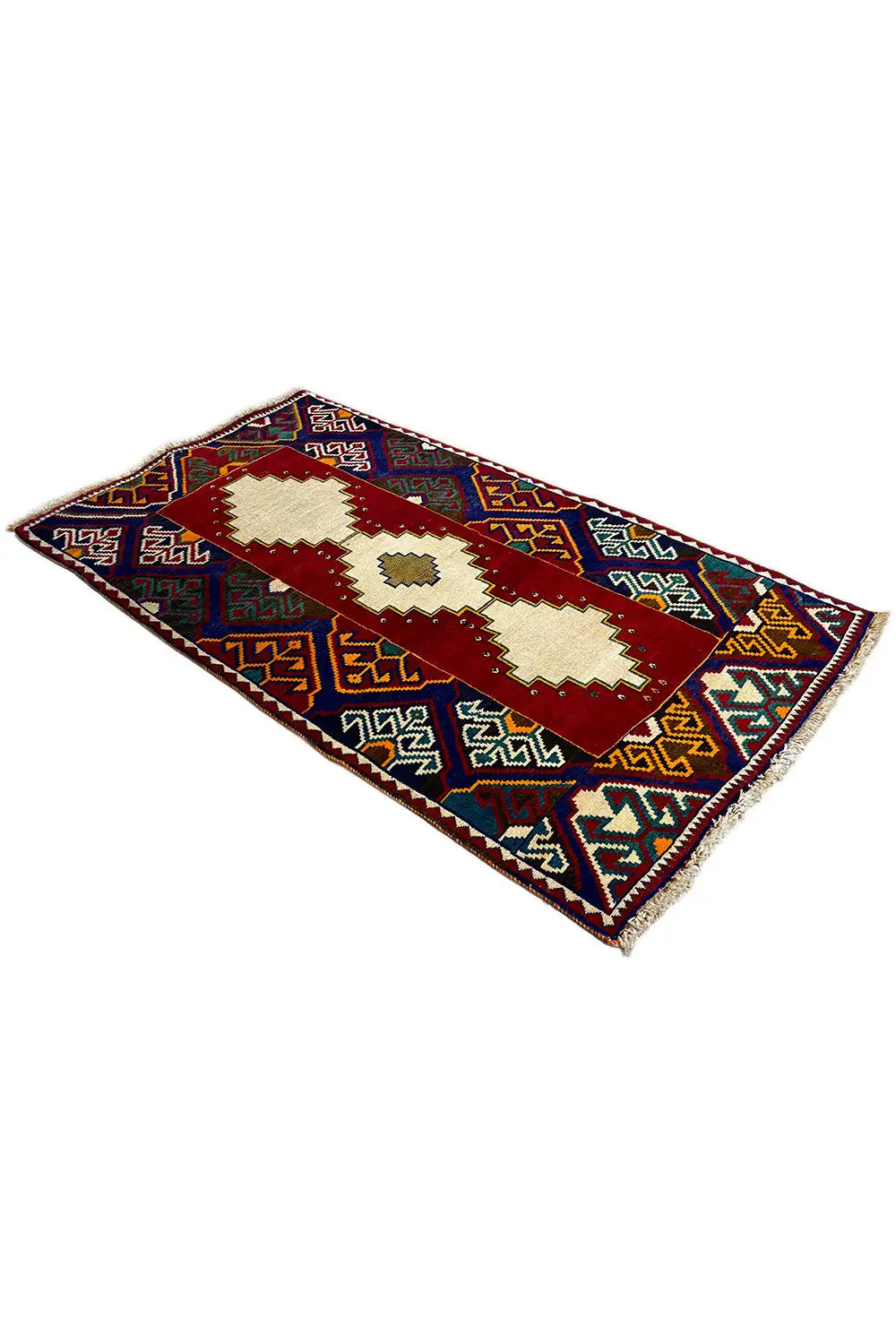 Löwen Gabbeh Teppich - 3498955814 (179x106 cm) - Premium Löwen Gabbeh from German Carpet Shop - Just €500! Shop now at German Carpet Shop