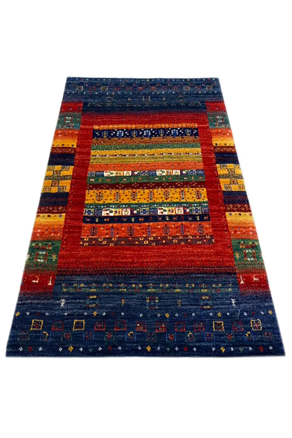 Gabbeh - (122x79 cm) - Premium Gabbeh from German Carpet Shop - Just €600! Shop now at German Carpet Shop