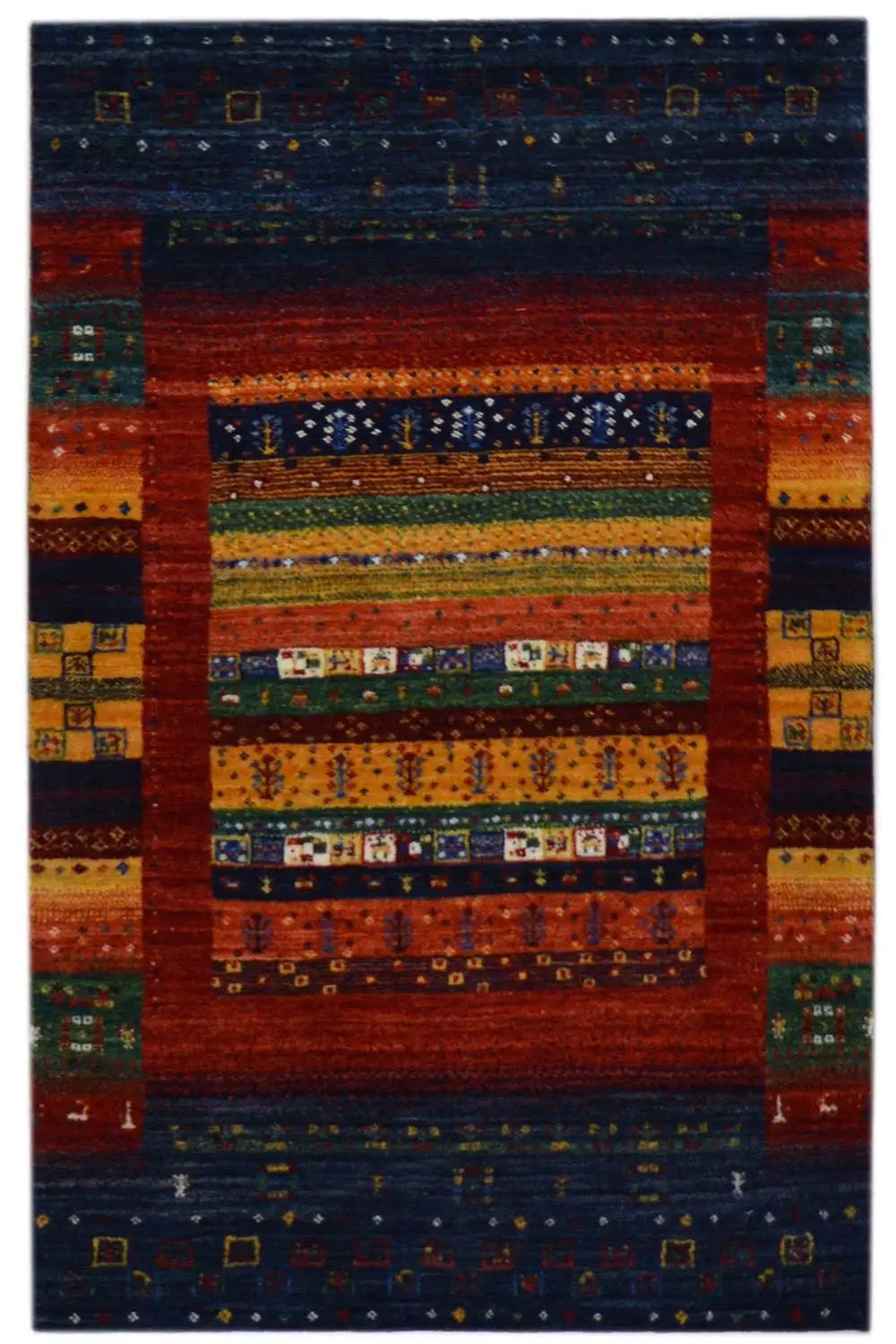 Gabbeh - (122x79 cm) - Premium Gabbeh from German Carpet Shop - Just €600! Shop now at German Carpet Shop