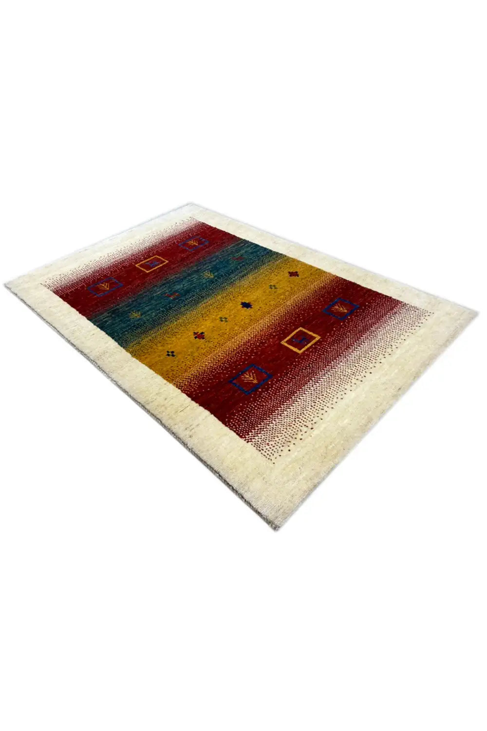 Gabbeh - (121x83 cm) - Premium Gabbeh from German Carpet Shop - Just €625! Shop now at German Carpet Shop