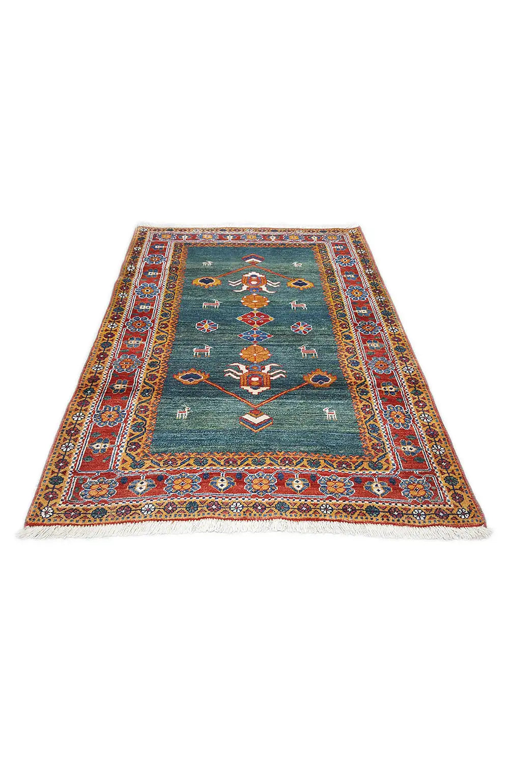 Gabbeh - Lori (162x110 cm) - Premium Teppich from German Carpet Shop - Just €669! Shop now at German Carpet Shop