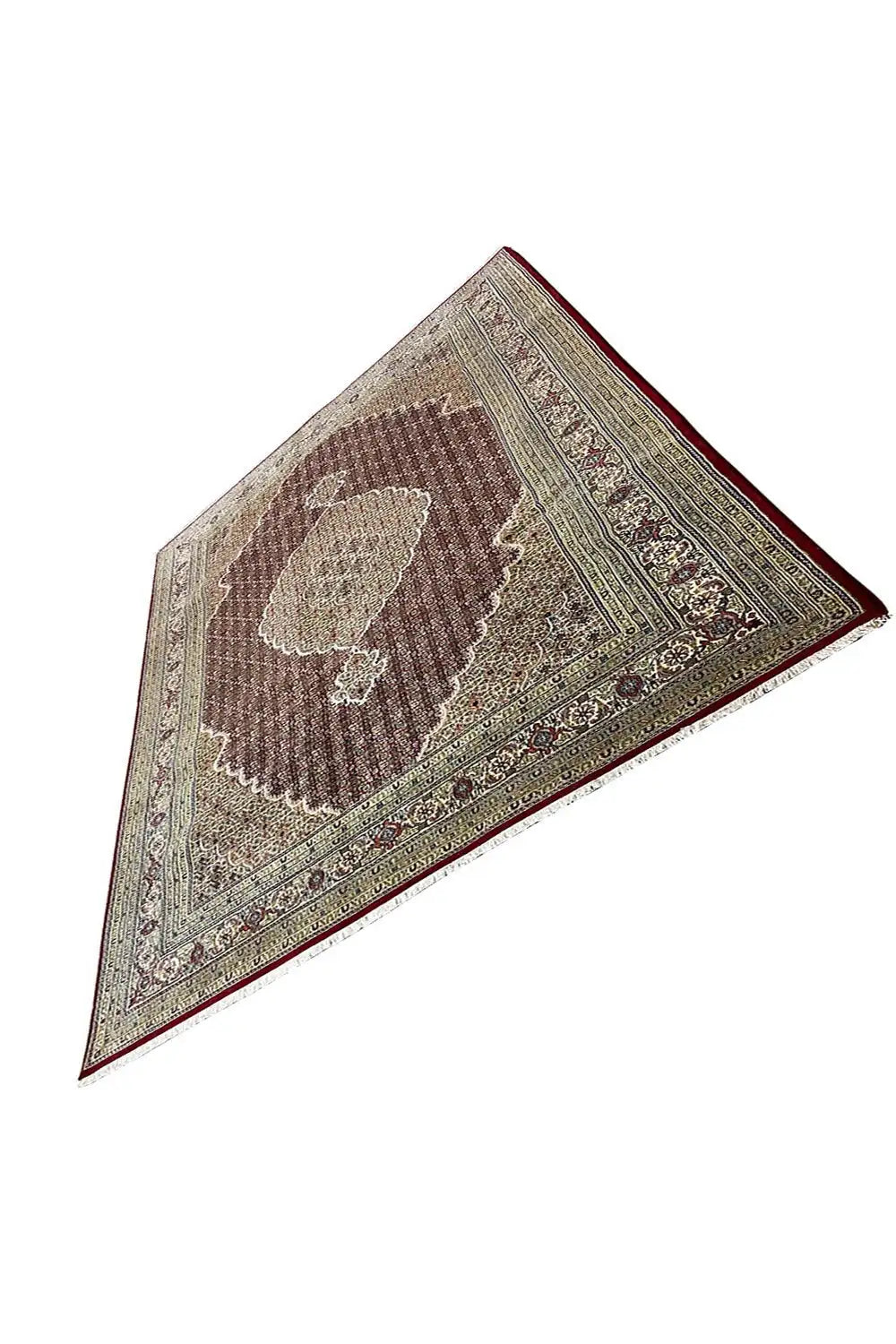 Indo Täbriz Teppich - 719392 (309x199 cm) - Premium Mahi from German Carpet Shop - Just €1500! Shop now at German Carpet Shop