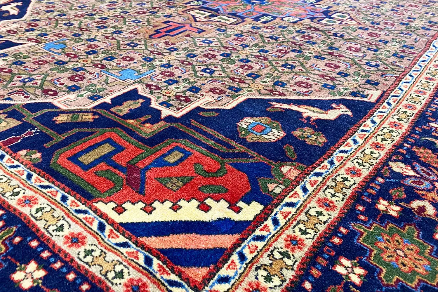Hamadan Teppich - 8974942 (231x154cm) - German Carpet Shop