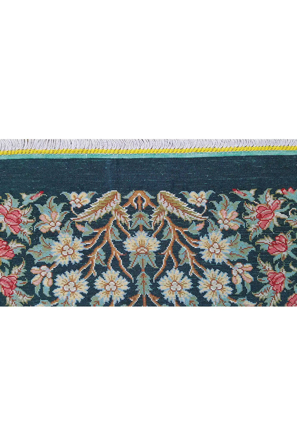Ghom Seide Teppich - 900846 (123x79 cm) - Premium Teppich from German Carpet Shop - Just €5990! Shop now at German Carpet Shop