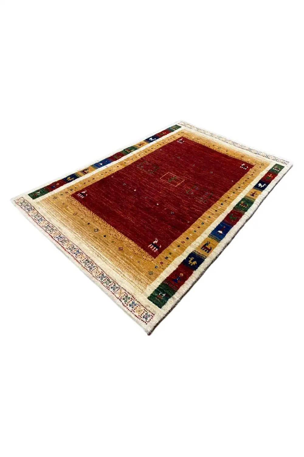 Gabbeh - (123x80 cm) - Premium Gabbeh from German Carpet Shop - Just €650! Shop now at German Carpet Shop
