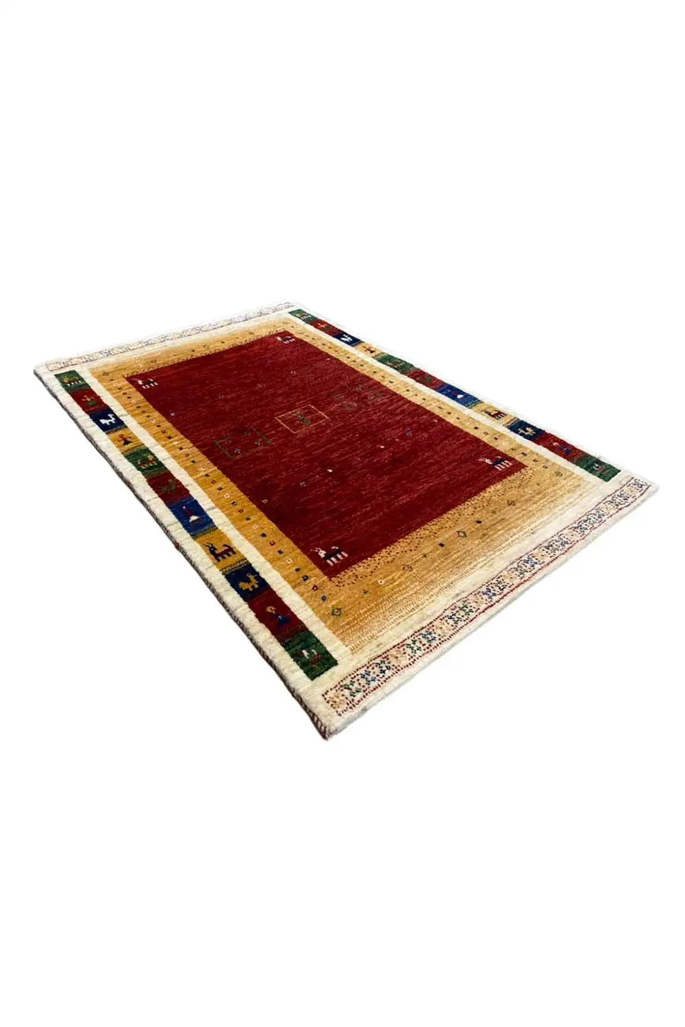 Gabbeh - (123x80 cm) - Premium Gabbeh from German Carpet Shop - Just €650! Shop now at German Carpet Shop