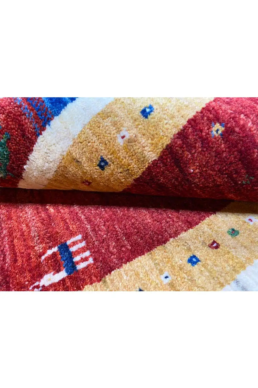 Gabbeh - (123x80 cm) - Premium Gabbeh from German Carpet Shop - Just €650! Shop now at German Carpet Shop