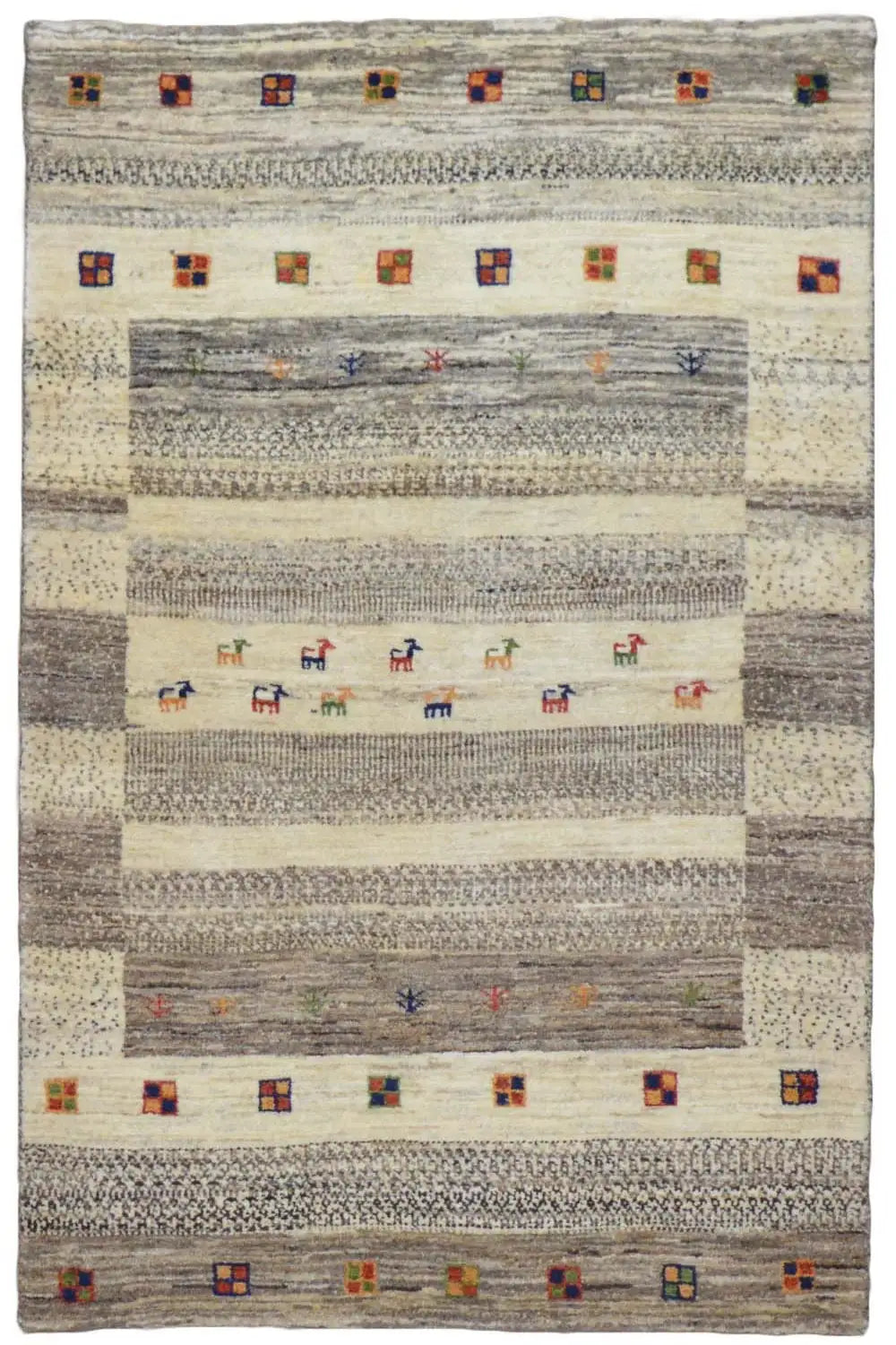 Gabbeh - 960364721934 (129x80 cm) - Premium Gabbeh from German Carpet Shop - Just €600! Shop now at German Carpet Shop