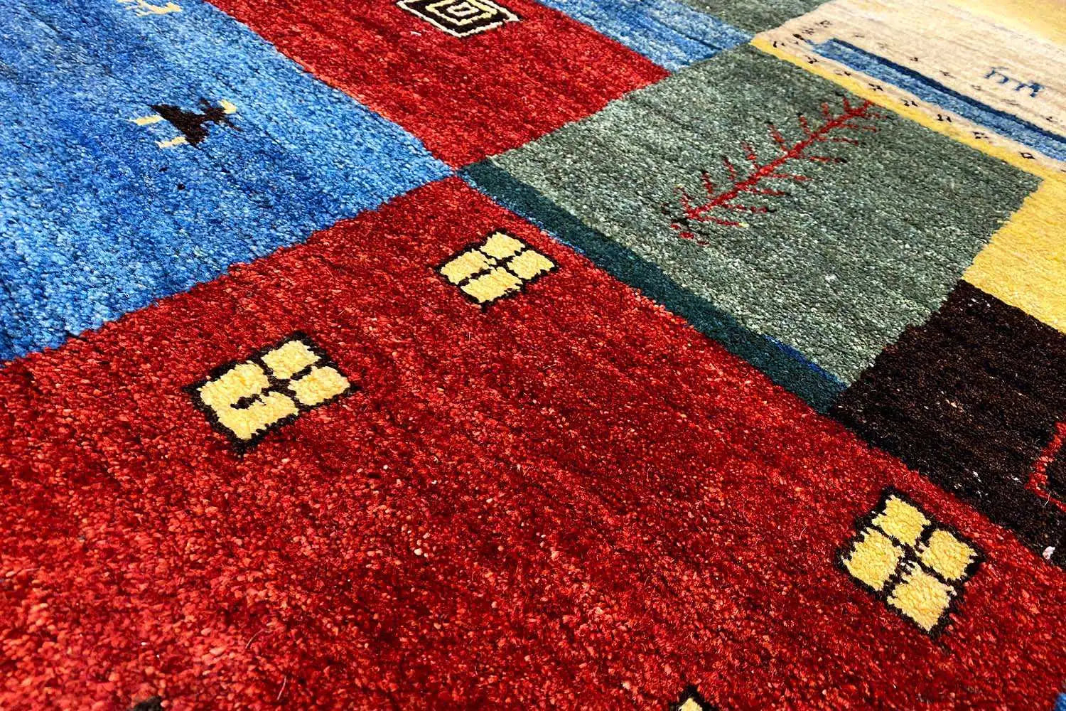 Gabbeh Teppich (170x115 cm) - German Carpet Shop