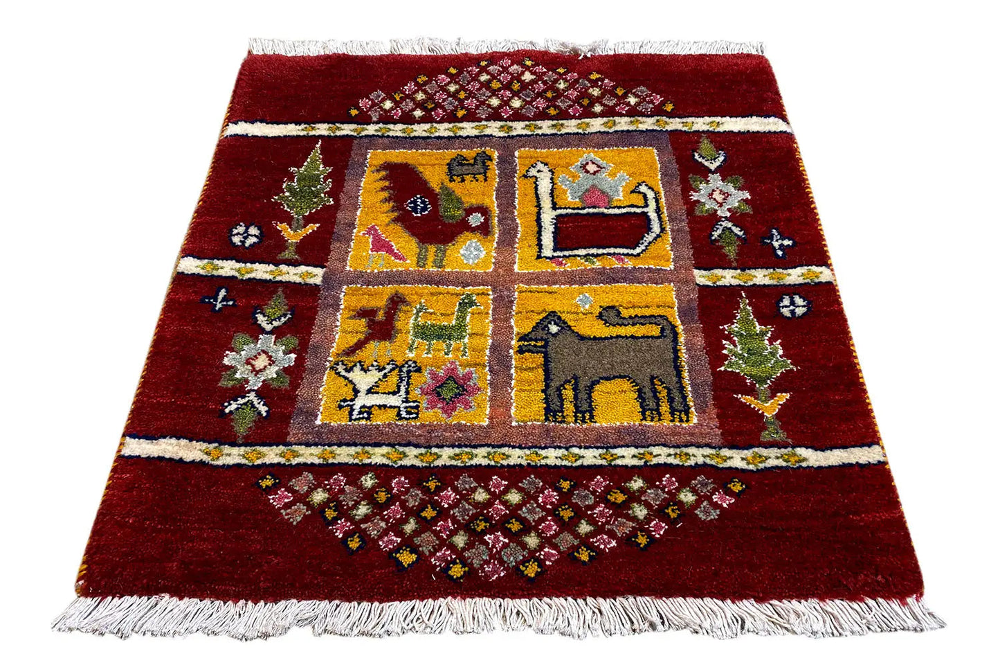 Gabbeh Lori Teppich (66x61cm) - German Carpet Shop