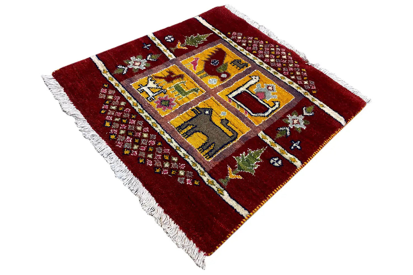 Gabbeh Lori Teppich (66x61cm) - German Carpet Shop