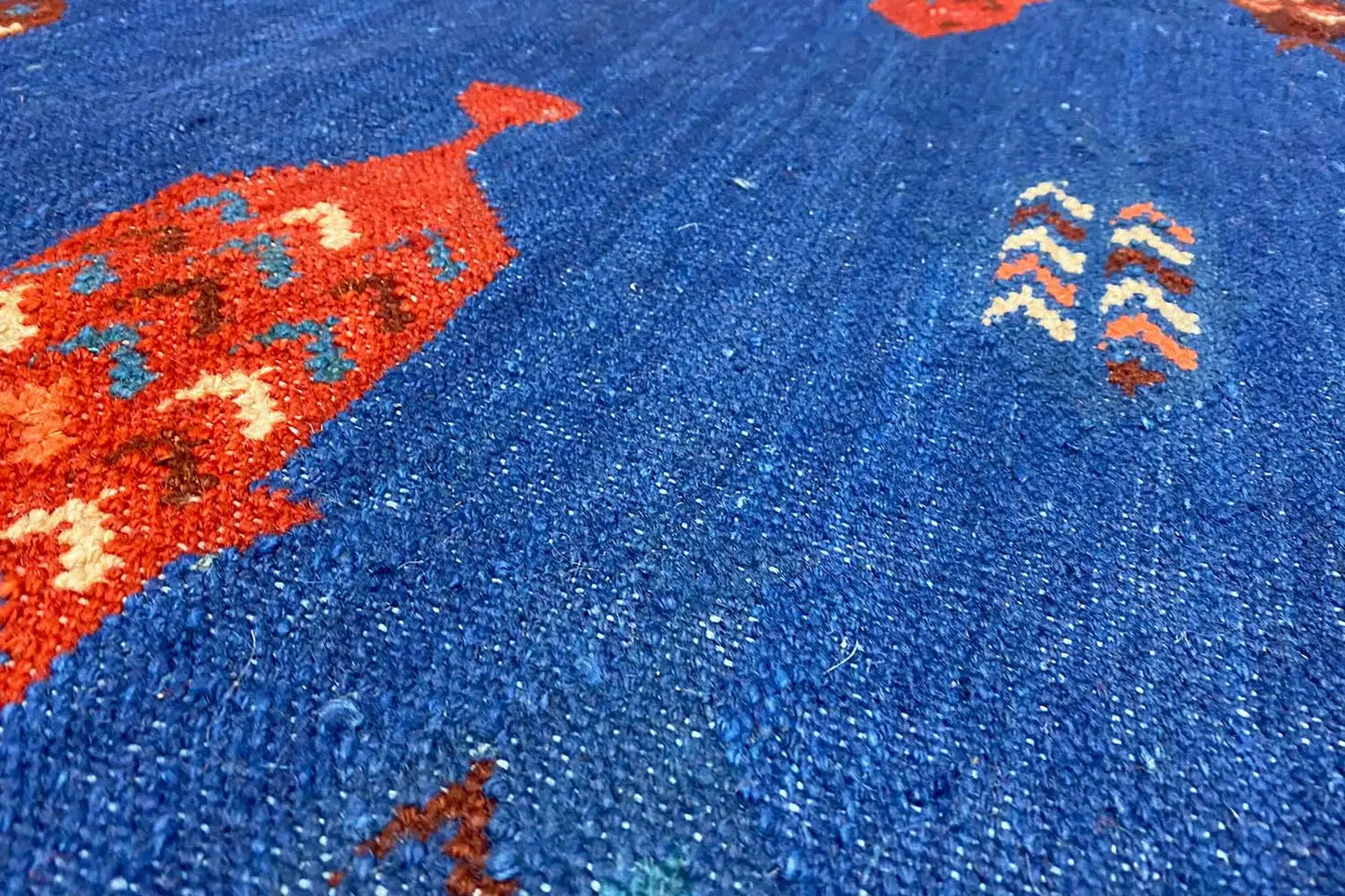 Kilim Qashqai - 13874 (239x176 cm) - Premium Kelim from German Carpet Shop - Just €480! Shop now at German Carpet Shop