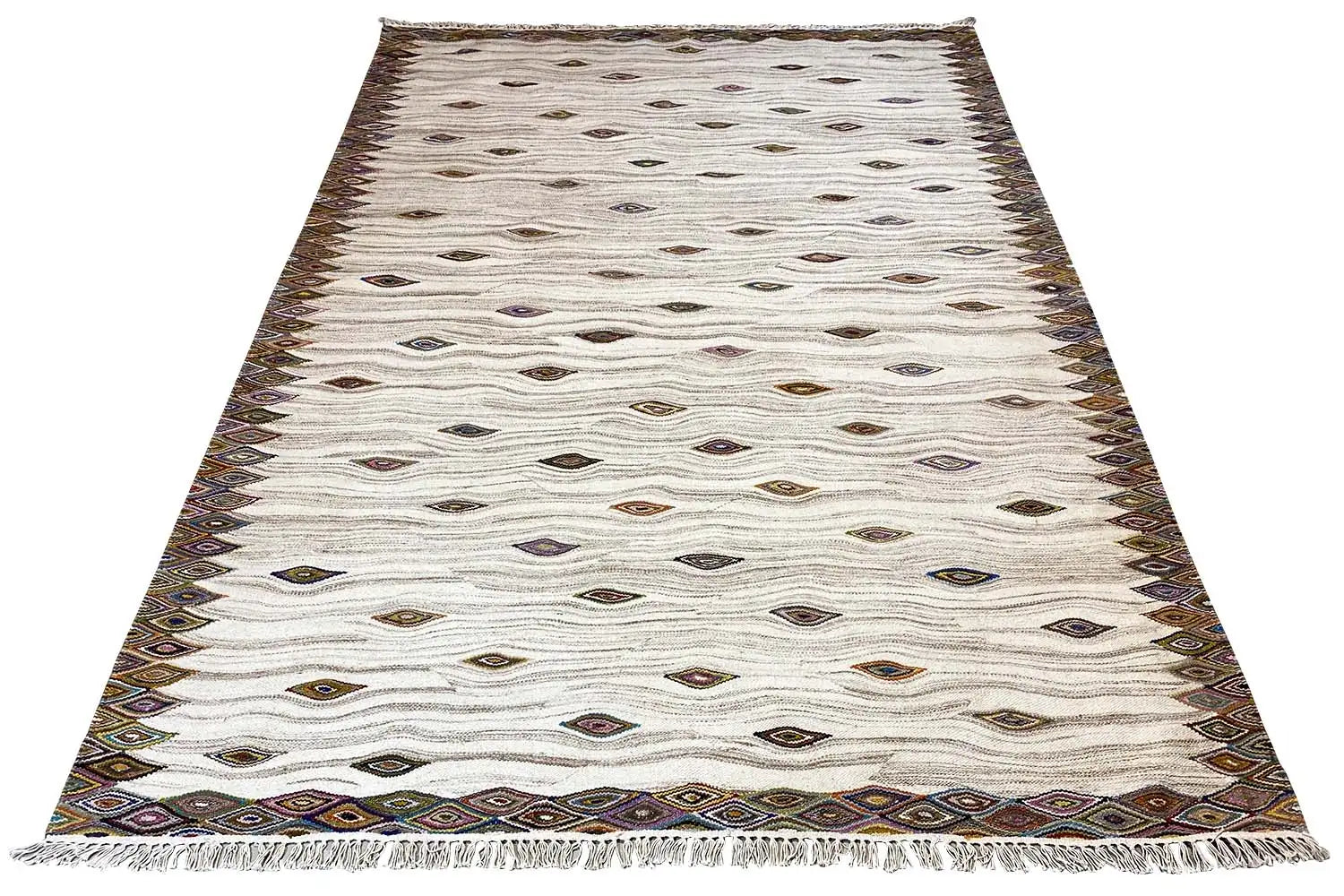 Moderne Kelim - Dhurrie - (160x230 cm) - German Carpet Shop