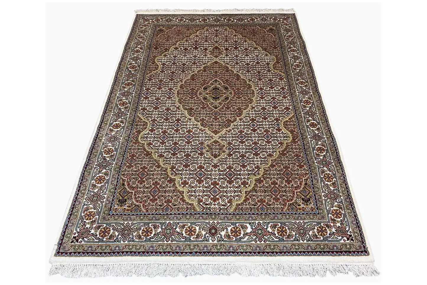 Indo Täbriz Teppich - (184x123cm) - German Carpet Shop