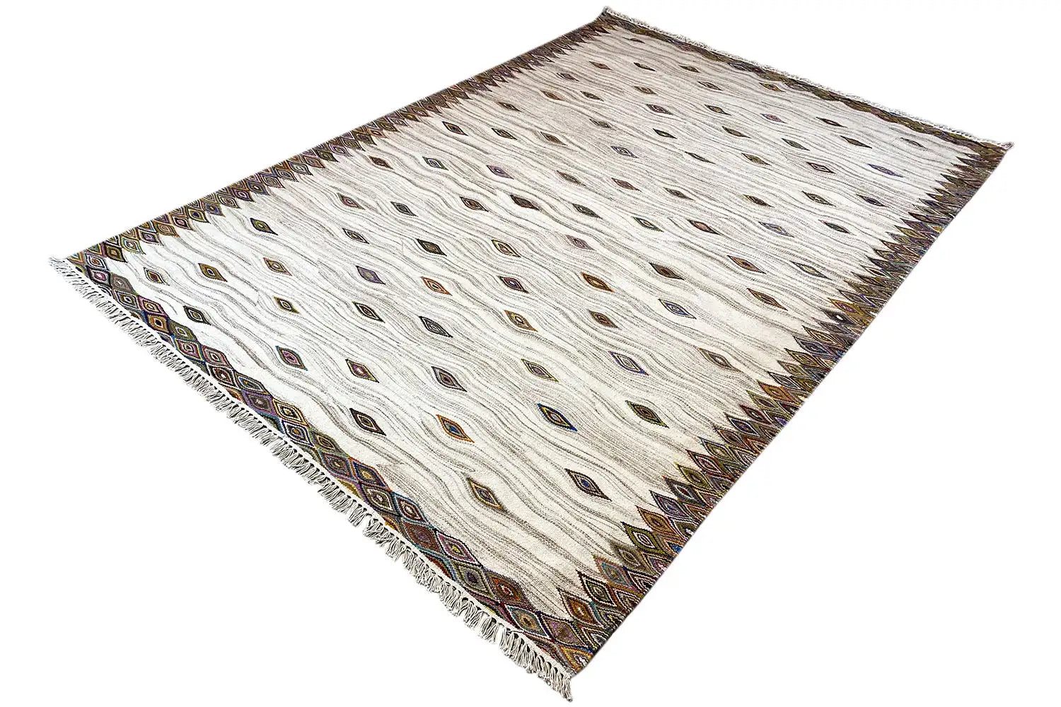 Moderne Kelim - Dhurrie - (160x230 cm) - German Carpet Shop