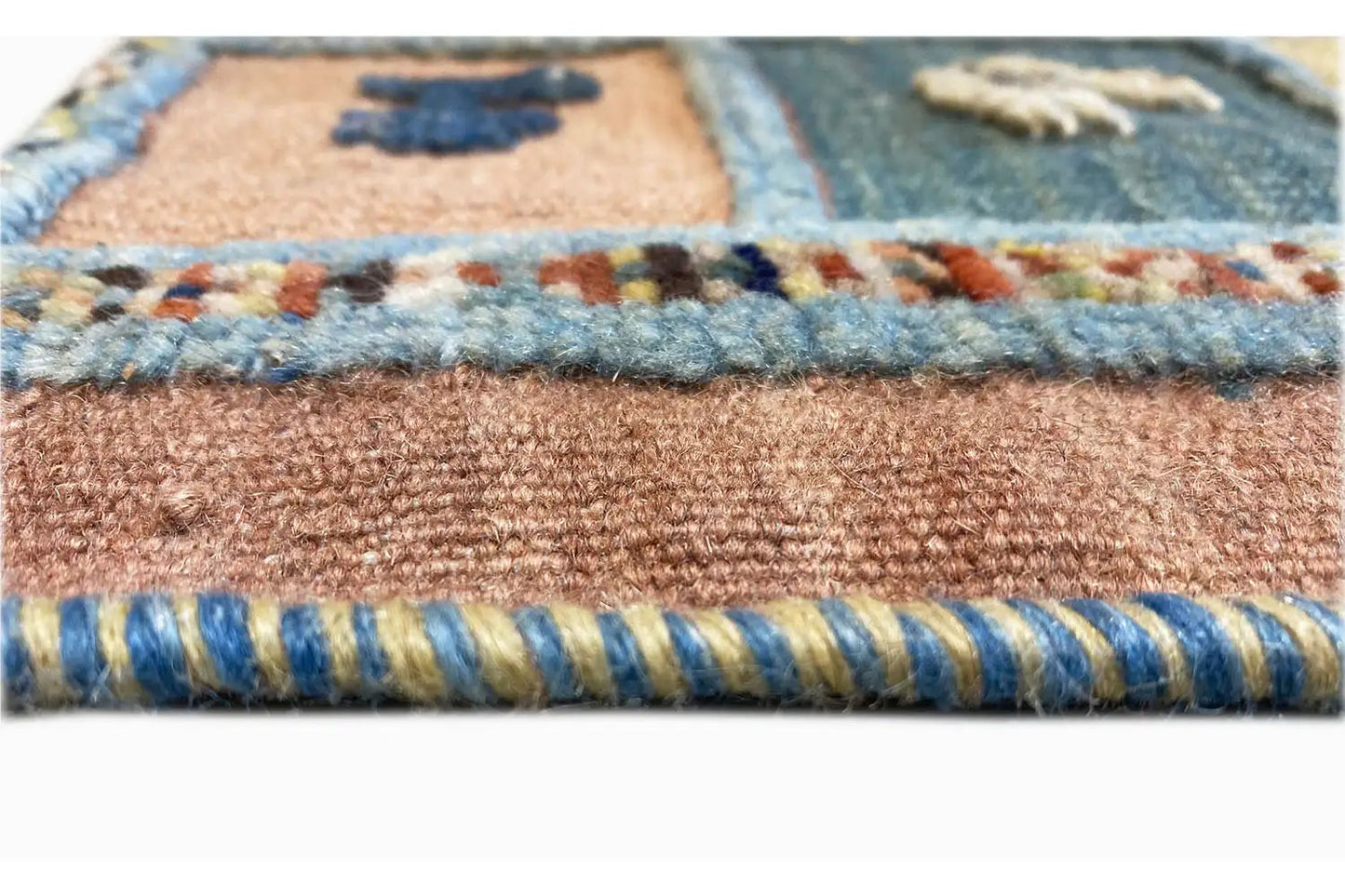 Kilim Qashqai - 800607 (205x157 cm) - Premium Kelim from German Carpet Shop - Just €459! Shop now at German Carpet Shop