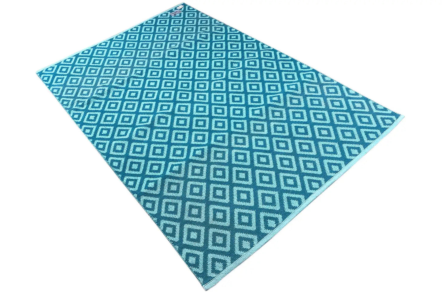 Moderner Kelim - Samak 04 Blue - German Carpet Shop