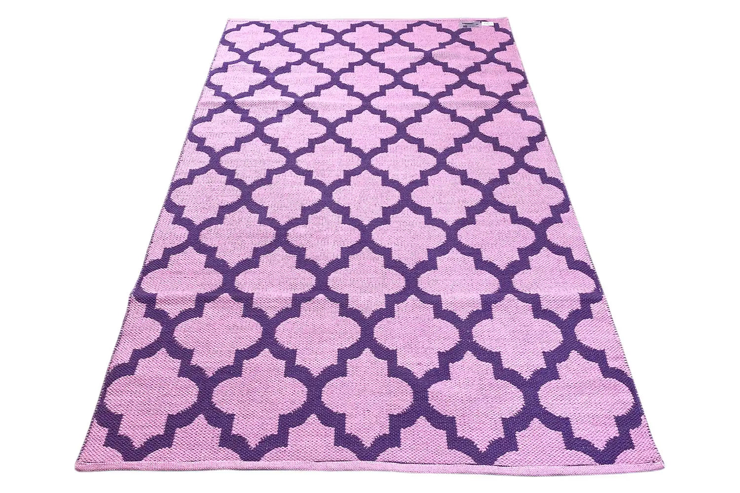 Moderner Kelim - Samak 03 Violet - German Carpet Shop