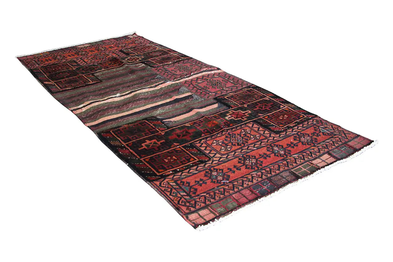 Kelim - Bakhtiari (251x110 cm) - German Carpet Shop