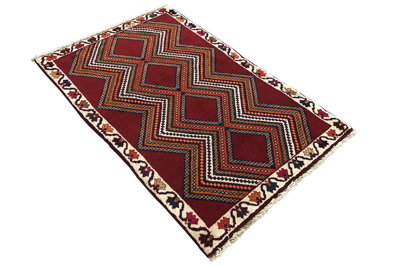 Gabbeh - Striped (151x102 cm) - German Carpet Shop