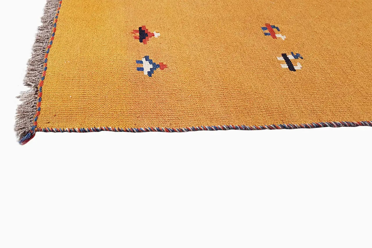 Kilim Qashqai -2124 (150x100 cm) - Premium Kelim from German Carpet Shop - Just €110! Shop now at German Carpet Shop