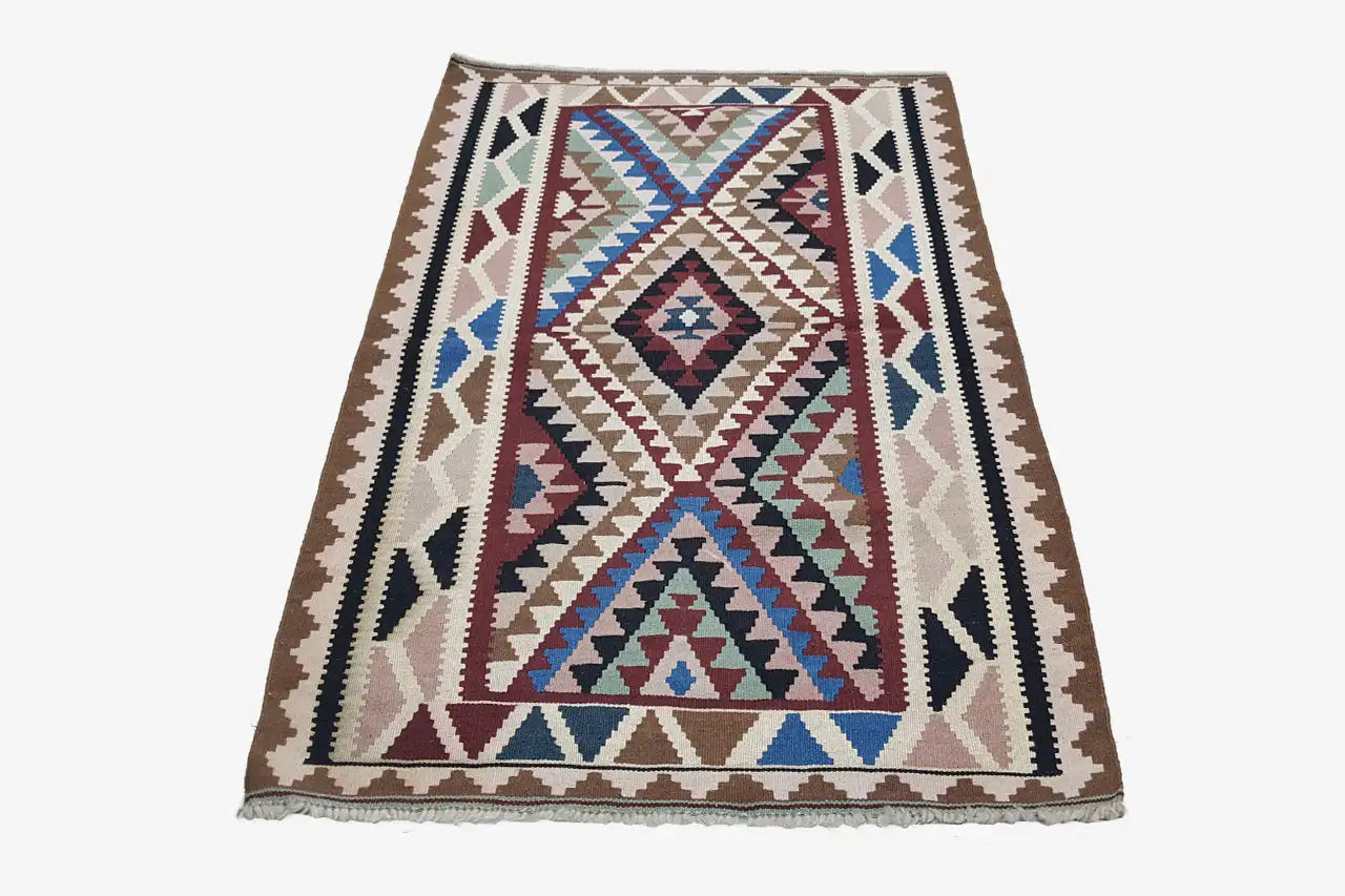 Kilim Qashqai - Multicolor 23PL 153x101 cm - German Carpet Shop