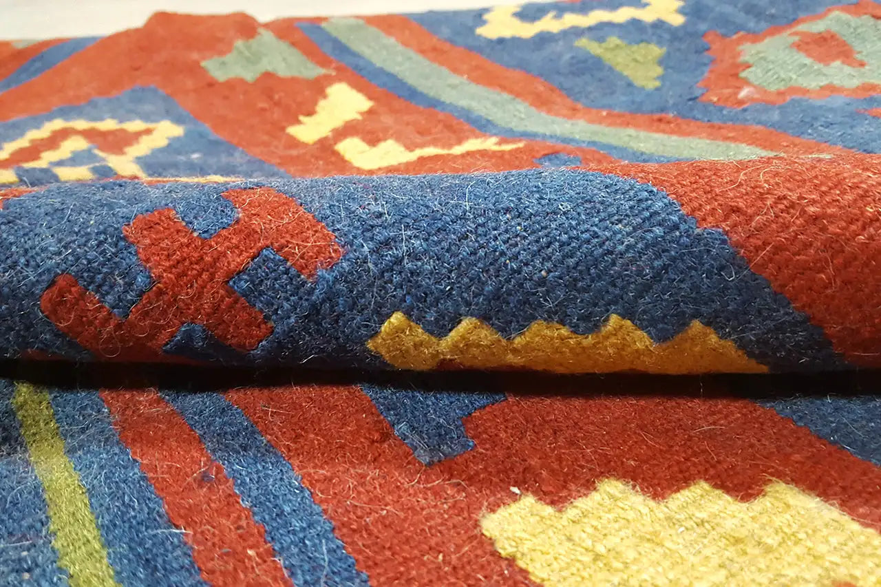 Kilim Qashqai - 802422 (235X170 cm) - Premium Kelim from German Carpet Shop - Just €360! Shop now at German Carpet Shop