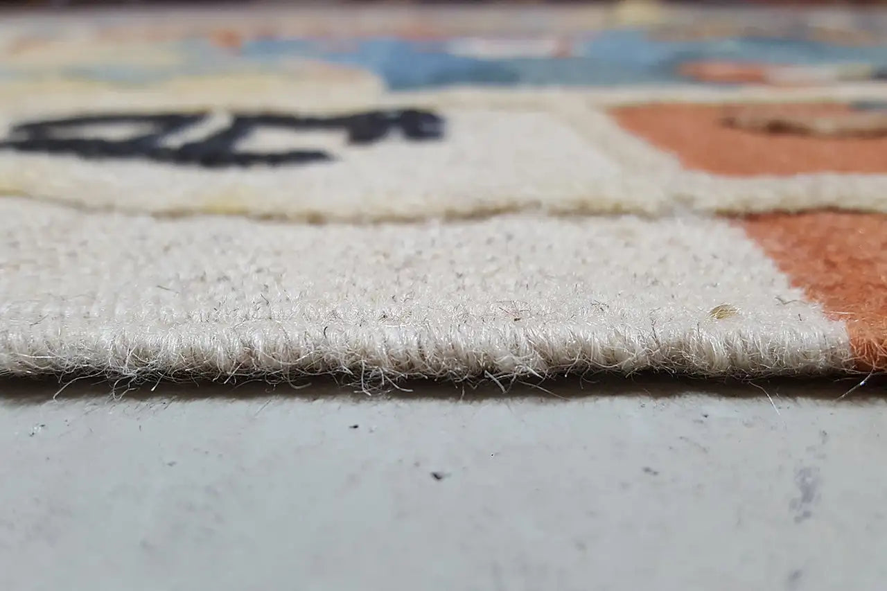 Kilim Qashqai - 800603 (145x101 cm) - Premium Kelim from German Carpet Shop - Just €229! Shop now at German Carpet Shop