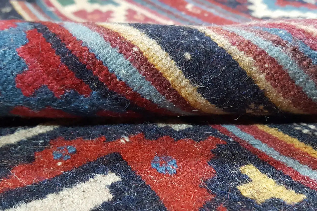 Kilim Sirjan - 804947 (200x146 cm) - Premium Kelim from German Carpet Shop - Just €319! Shop now at German Carpet Shop