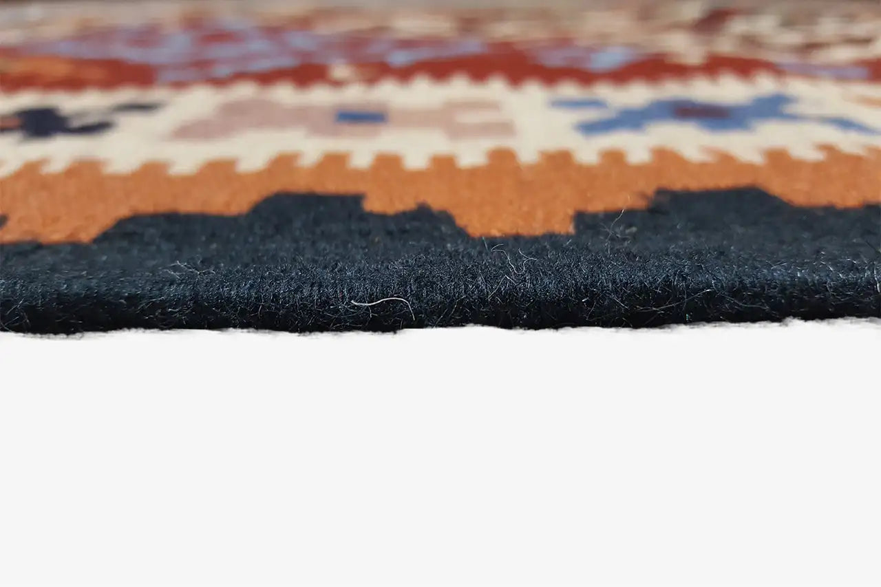 Kilim Qashqai - Multicolor 5PL 145x97 cm - German Carpet Shop