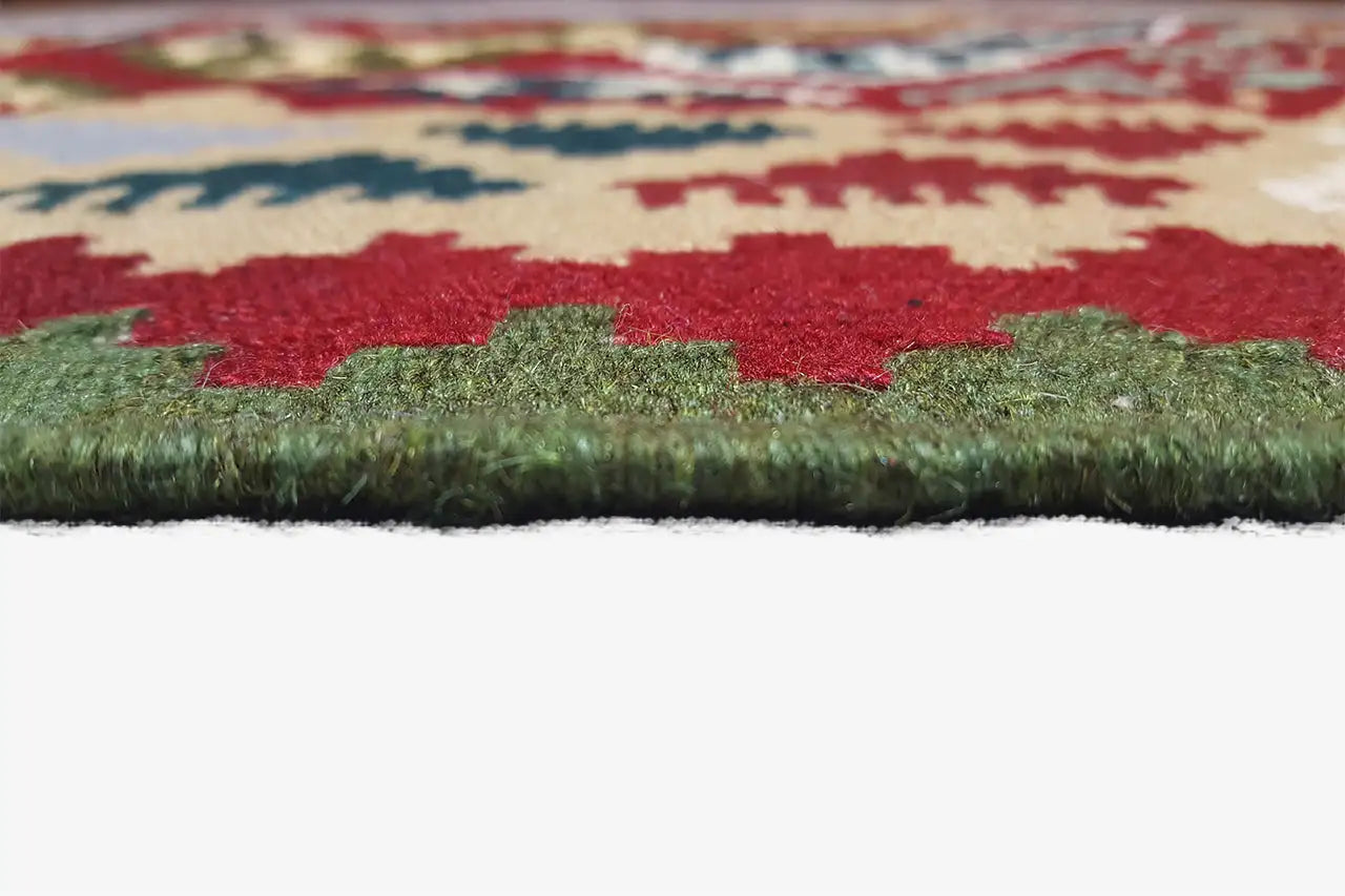Kilim Qashqai - Multicolor 9500596 ( 149x100 ) cm - German Carpet Shop